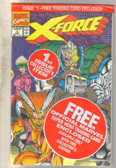 X-Force #1 comic book unopened mint 9.8