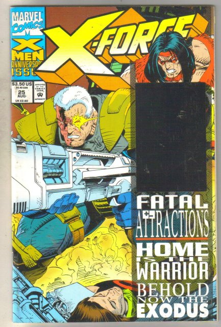 X-Force #25 comic book near mint 9.4