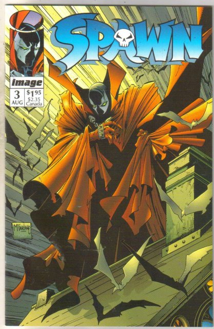 Spawn #3 comic book near mint 9.4