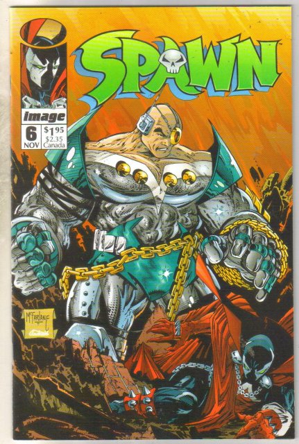 Spawn #6 comic book near mint 9.4
