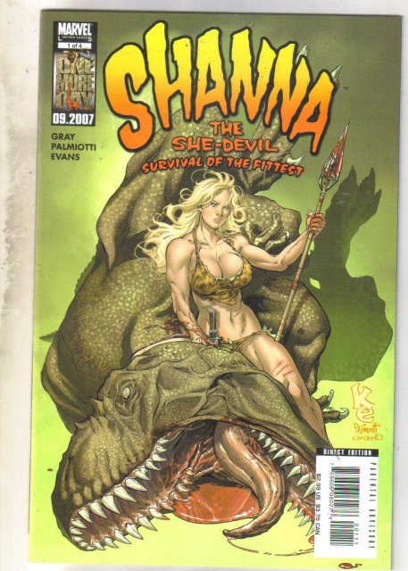 Shanna The She-Devil #1 comic book mint 9.8