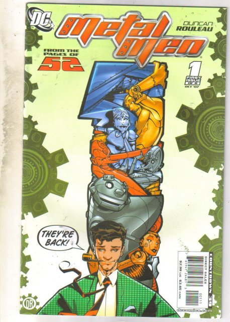 Metal Men #1 comic book mint 9.8