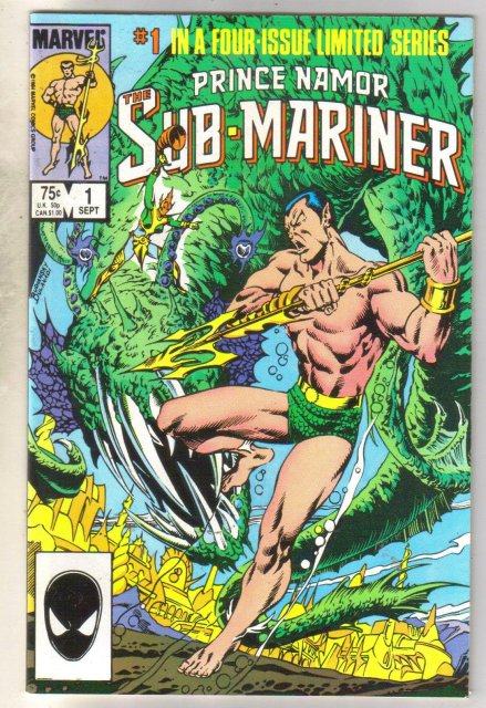 Prince Namor The Sub-Mariner #1 comic book very fine 8.0