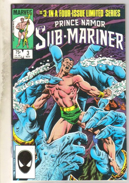 Prince Namor The Sub-Mariner #3 comic book near mint 9.4