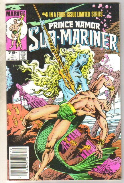 Prince Namor The Sub-Mariner #4 comic book near mint 9.4