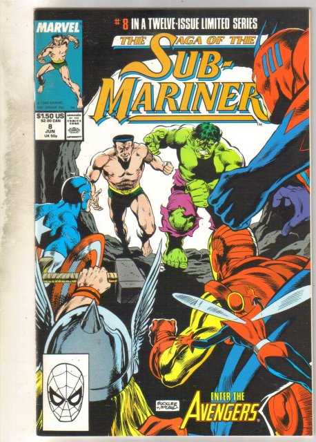 The Saga of the Sub-Mariner #8 comic book mint 9.8