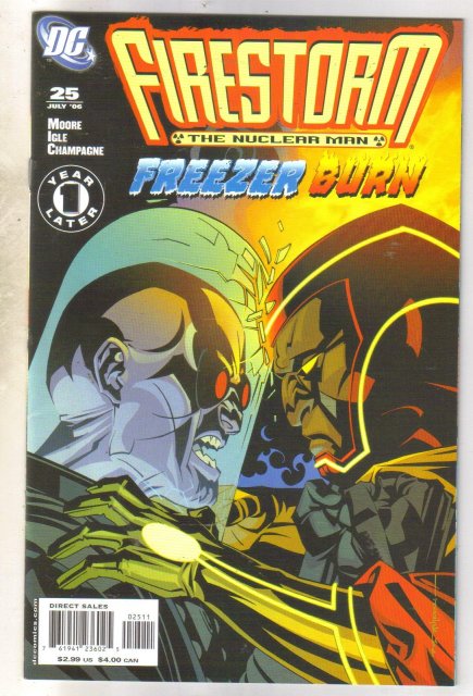 Firestorm The Nuclear Man #25 comic book near mint 9.4