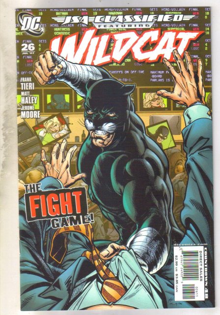 JSA Classified (Wildcat) #26 comic book near mint 9.4