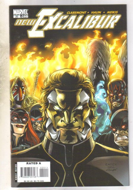 New Excalibur #20 comic book mint 9.8