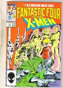 Fantastic Four versus the X-Men #4 comic book near mint 9.4