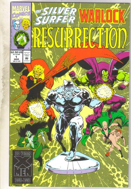 Silver Surfer Warlock Resurrection #1 comic book mint 9.8