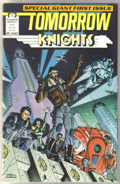 Tomorrow Knights #1 comic book mint 9.8