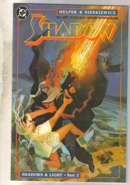 The Shadow #2 comic book near mint 9.4