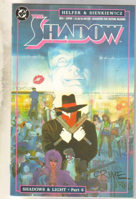 The Shadow #6 comic book near mint 9.4