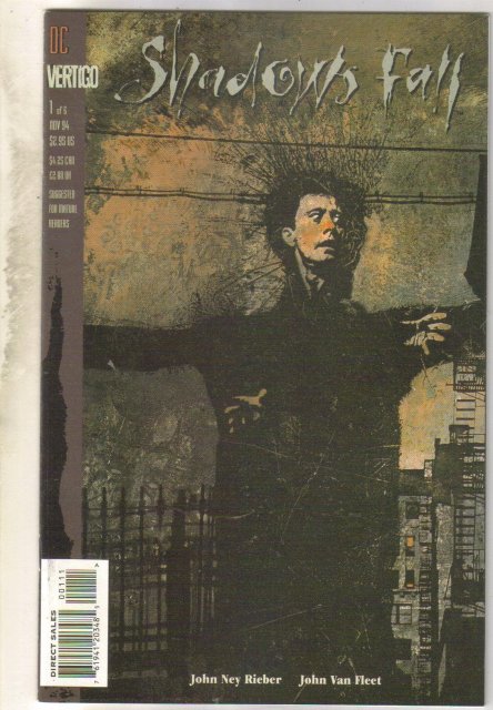 Shadows Fall #1 comic book mint 9.8