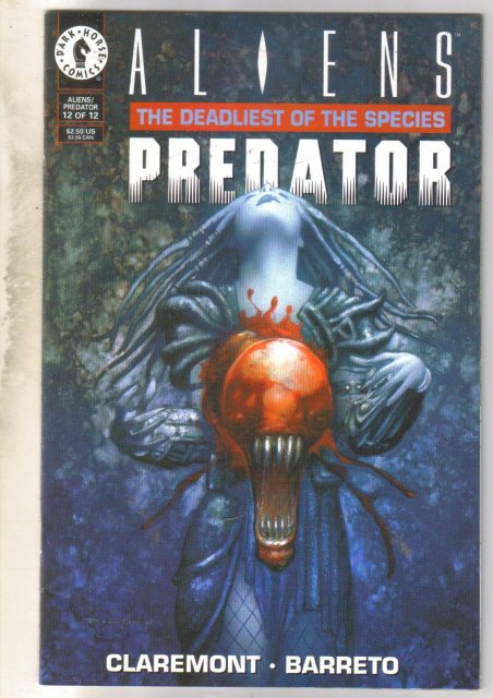 Aliens Predator Deadliest of the Species #12 comic book near mint 9.4