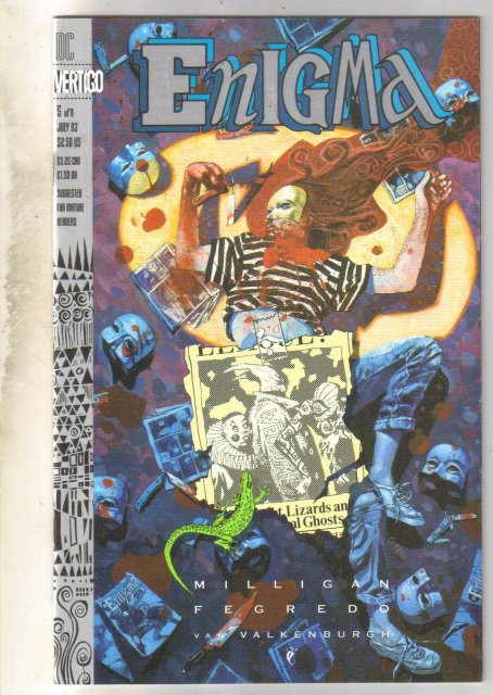 Enigma #5 comic book near mint 9.4