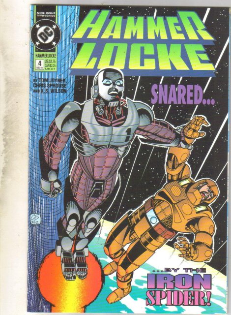 Hammer Locke #4 comic book near mint 9.4