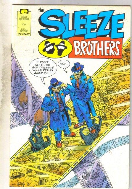 Sleeze Brothers #2 comic book near mint 9.4