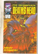 Incomplete Deathshead #4 comic book near mint 9.4