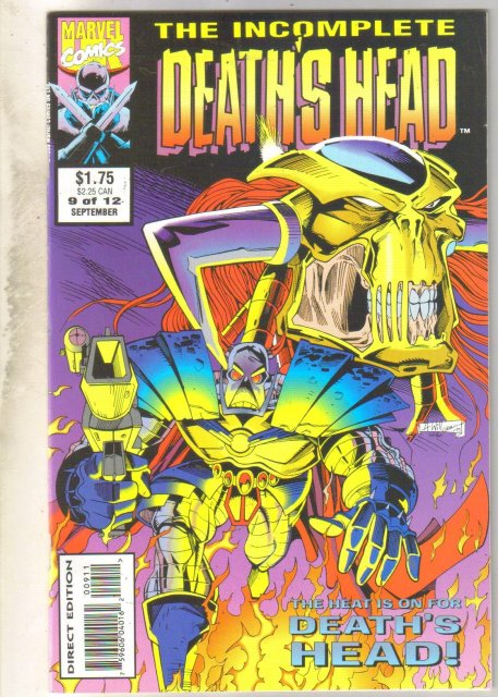 Incomplete Death's Head #9 comic book mint 9.8