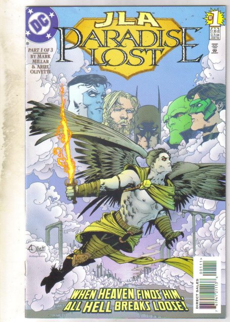 JLA Paradise Lost #1 comic book mint 9.8