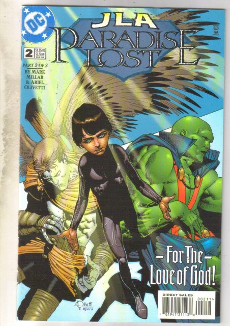 JLA Paradise Lost #2 comic book mint 9.8