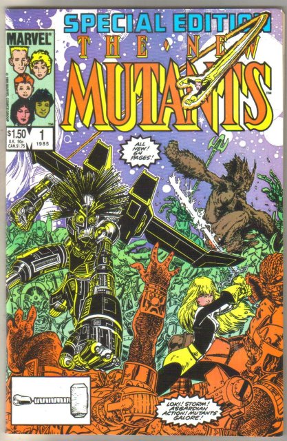 New Mutants Special Edition #1 comic book mint 9.89.0