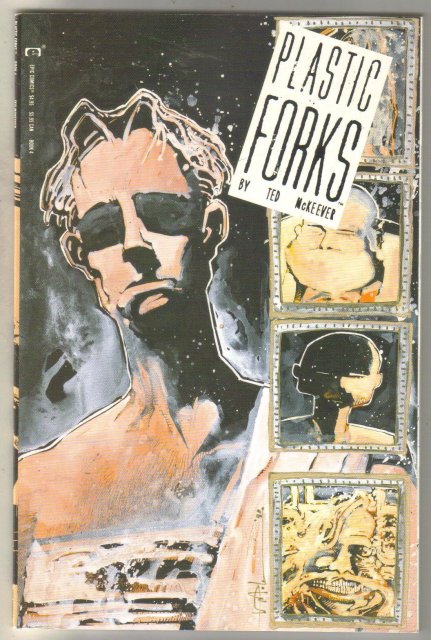Plastic Forks #4 comic book near mint 9.4