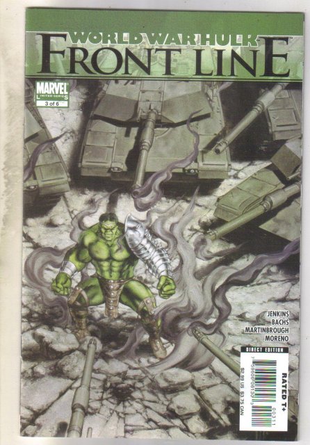 World War Hulk Frontline #3 comic book near mint 9.4