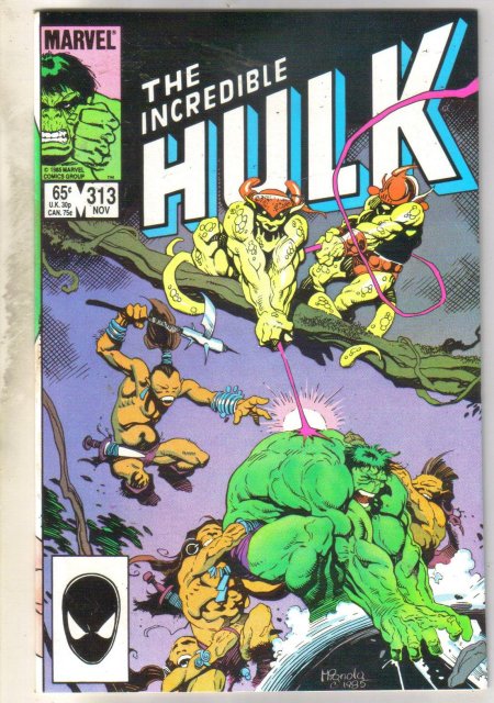 Incredible Hulk #313 comic book near mint 9.4