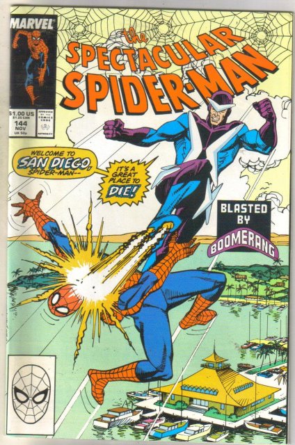 Spectacular Spider-man #144 comic book mint 9.8