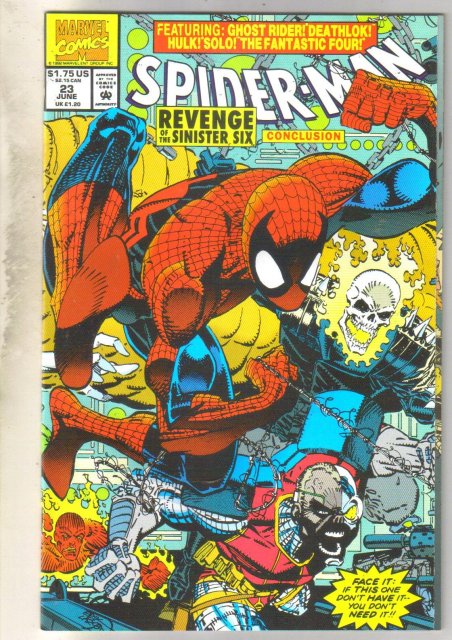 Spider-man #23 comic book mint 9.8
