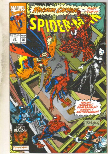 Spider-man #35 comic book near mint 9.4