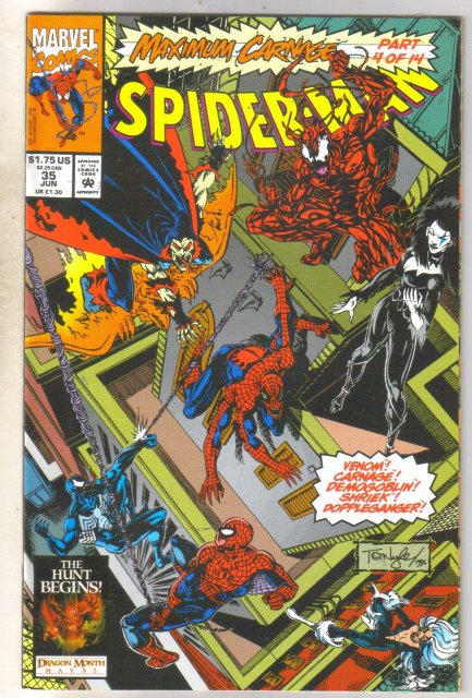 Spider-man #35 comic book near mint 9.4