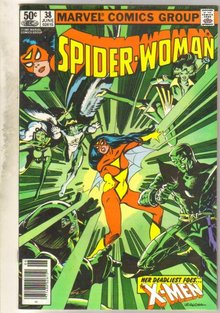 Spider-woman #38 comic book near mint 9.4