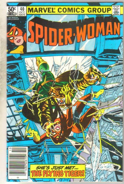 Spider-woman #40 comic book near mint 9.4