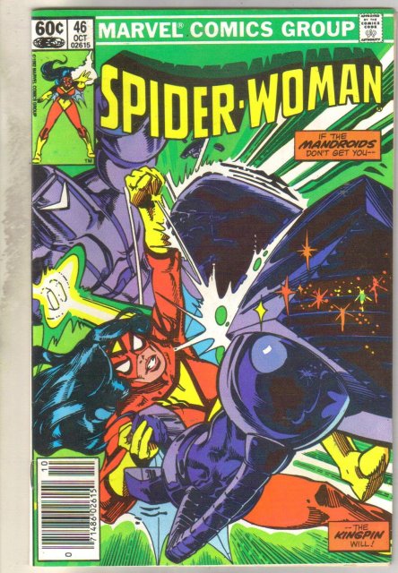Spider-woman #46 comic book near mint 9.4