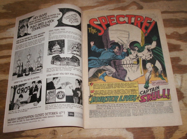 The Spectre #1 comic book very good/fine 5.0