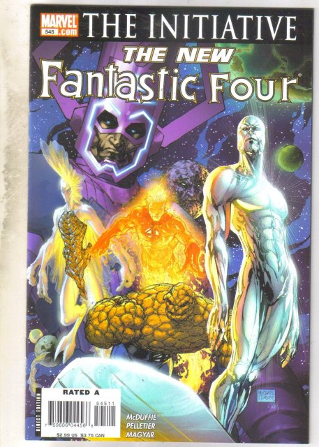 Fantastic Four #545 comic book mint 9.8