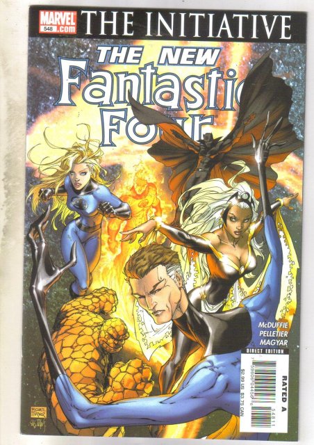 Fantastic Four #548 comic book near mint 9.4