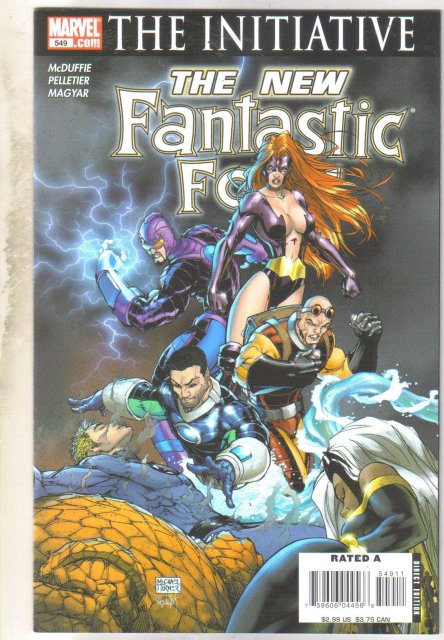 Fantastic Four #549 comic book near mint 9.4
