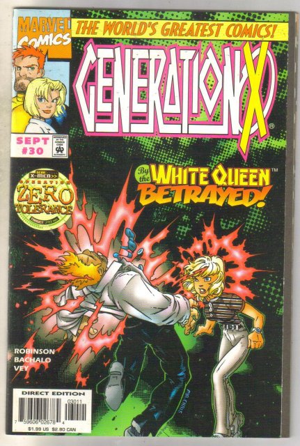 GenerationX #30 comic book mint 9.8