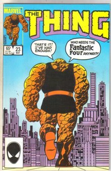 The Thing #23 comic book near mint 9.4