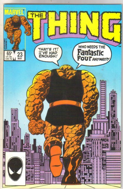 The Thing #23 comic book near mint 9.4