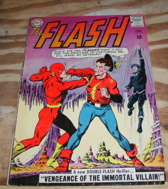 Flash #137 comic book very good 4.0