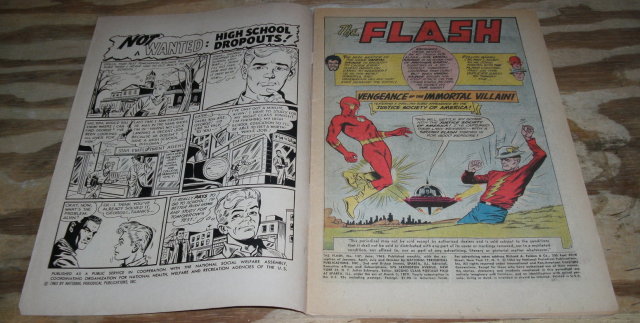 Flash #137 comic book very good 4.0