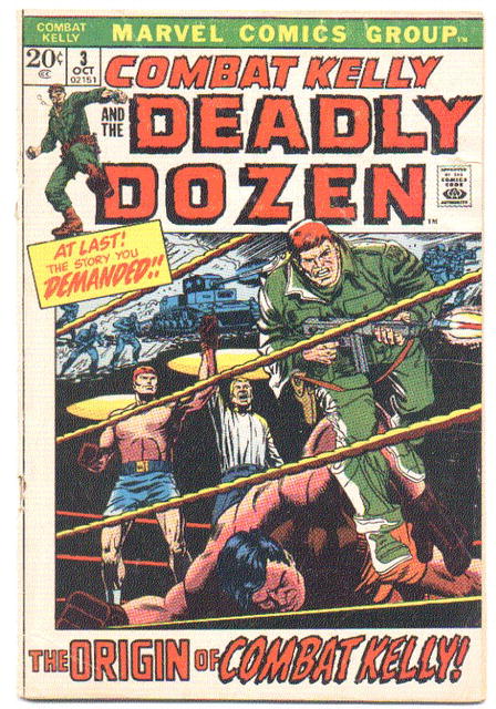 Combat Kelly #3 comic vg 4.0