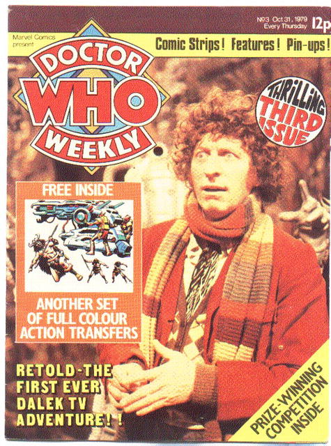 Doctor Who Monthly (weekly) #3 magazine vf 8.0