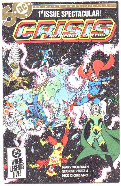 Crisis on Infinite Earths #1 comic mint 9.8
